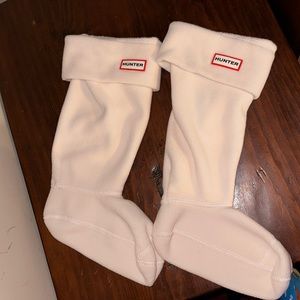 Hunter Fleece cuff tall boot socks